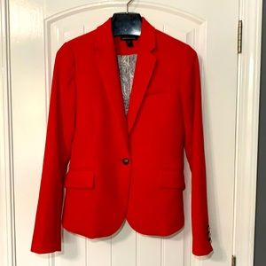 British Khaki Red Blazer